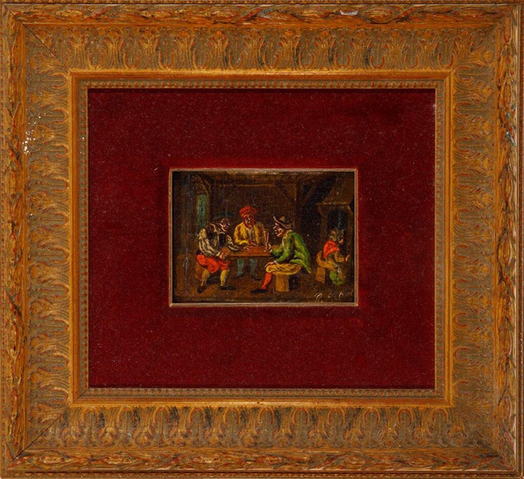 Tavern Scene David Teniers the Younger style painting