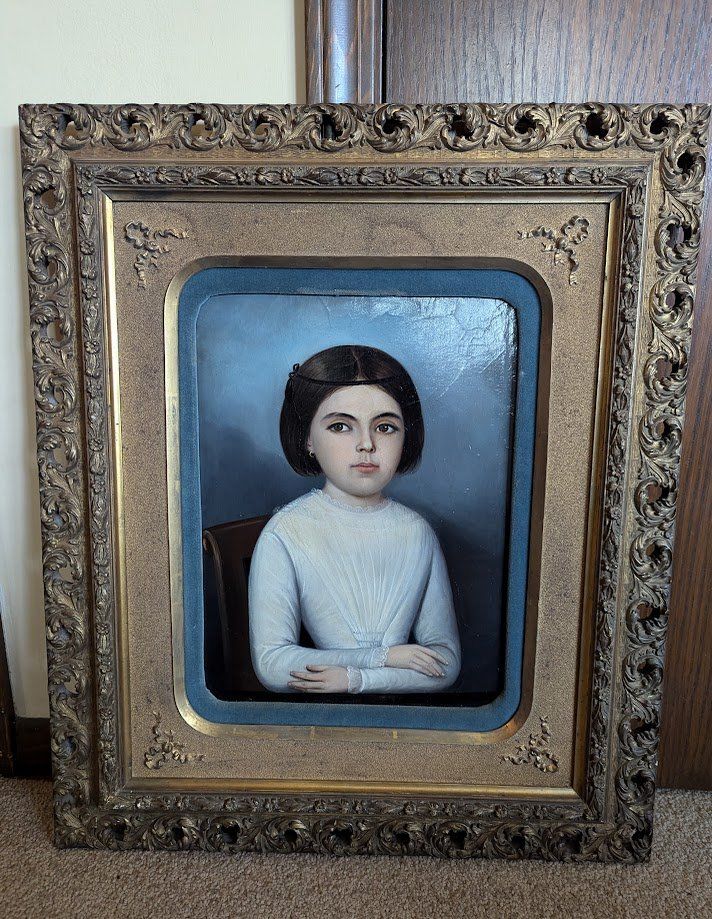 Portrait of a Girl – Latin American School of the 19th Century